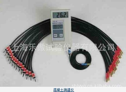 混凝土测温仪、便携式建筑电子测温仪，预埋式测温线