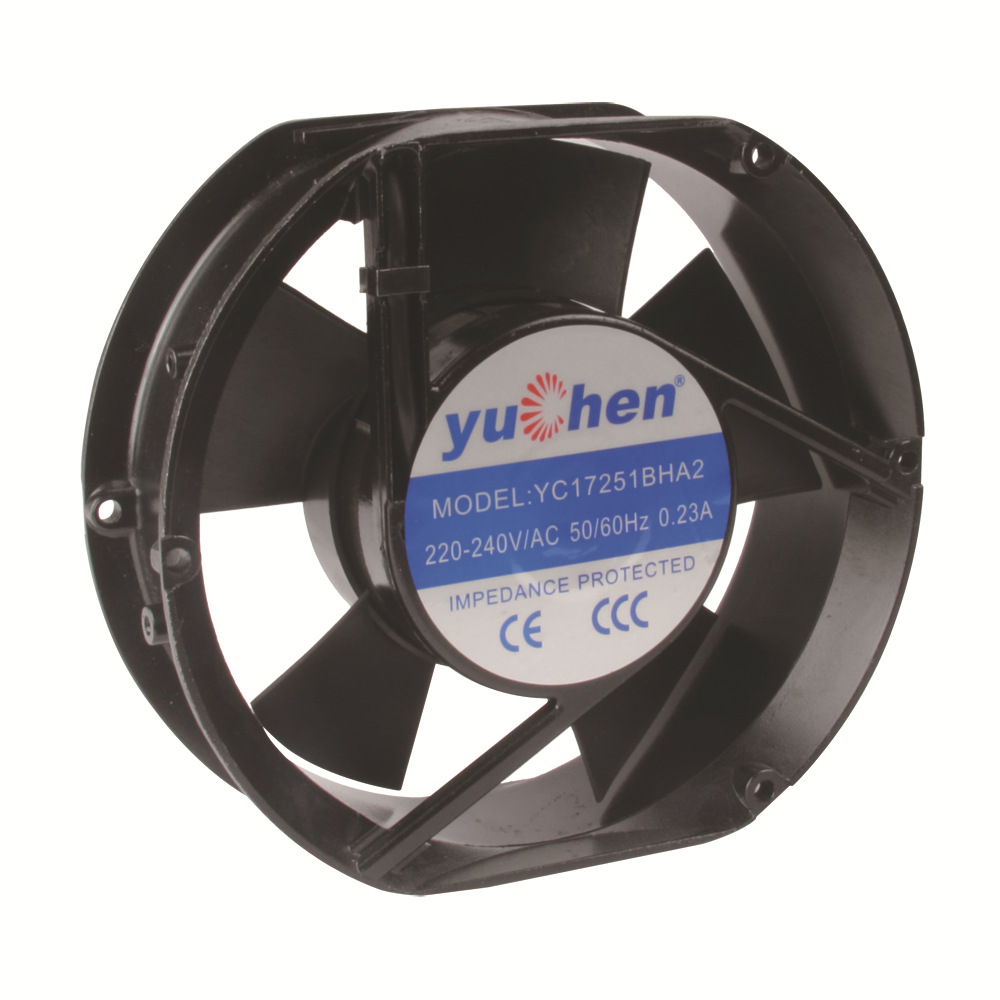 椭圆形滚珠交流散热风扇 YCHB风扇 172x150x51mm 17251