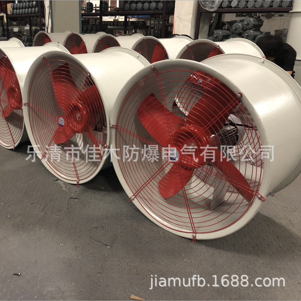 600MM圆形钢制轴流通风机T40-6A-2.2KW-380V