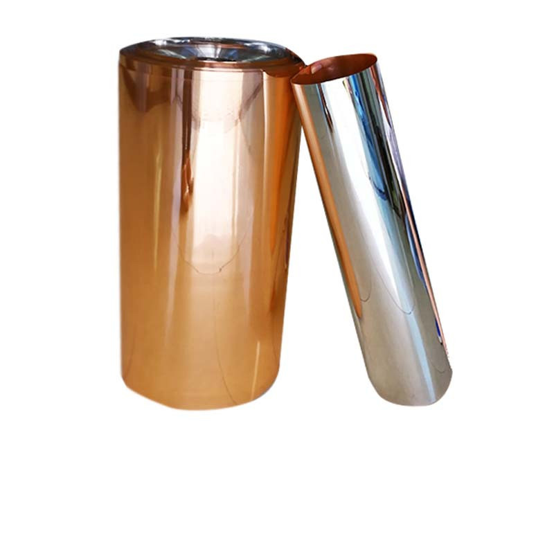 东莞厂家直销PET月饼包装盒吸塑胶片  环保金色吸塑胶片