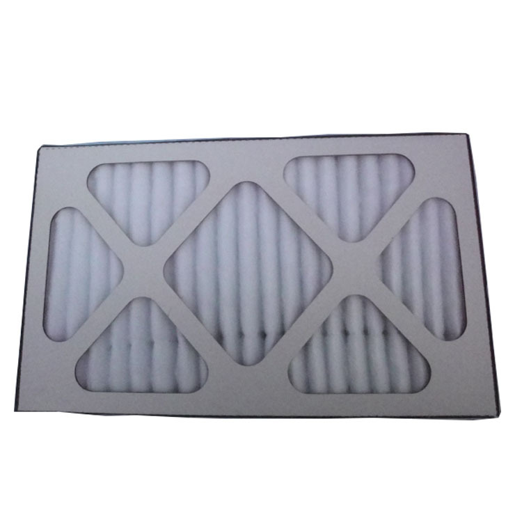 供应社区新风机中央空调系统初效板框过滤器 瓦楞纸中效过滤器