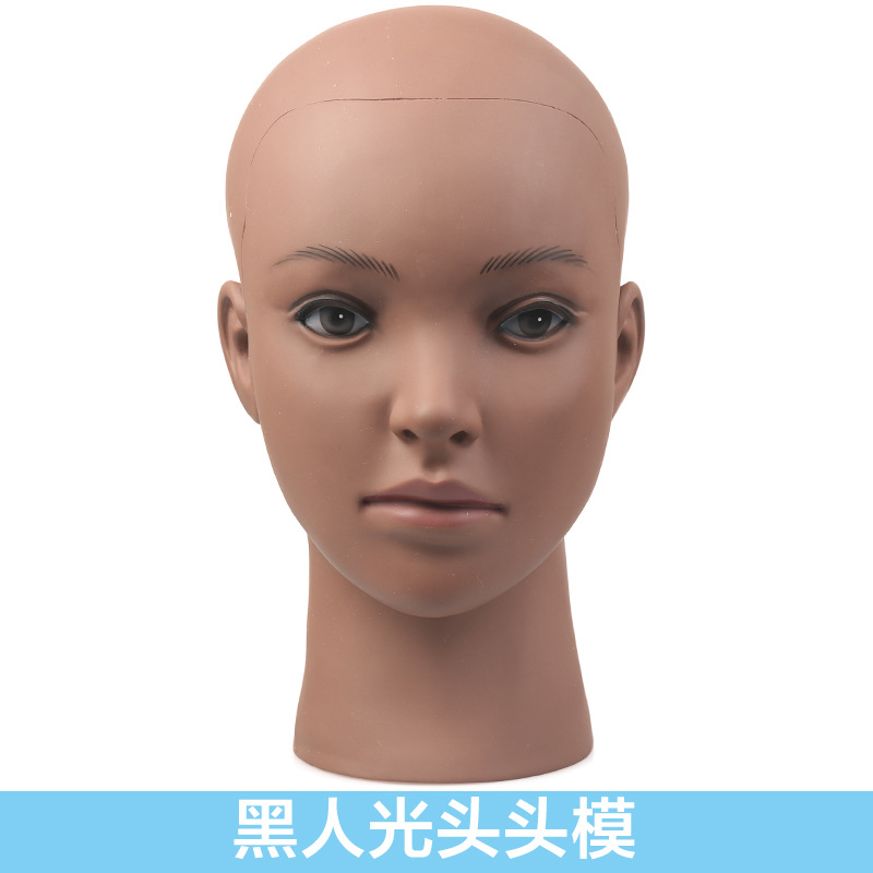 New African black head model dummy head...