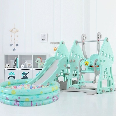 children Slippery slide Swing combination indoor household kindergarten baby Playground small-scale Child multi-function Toys