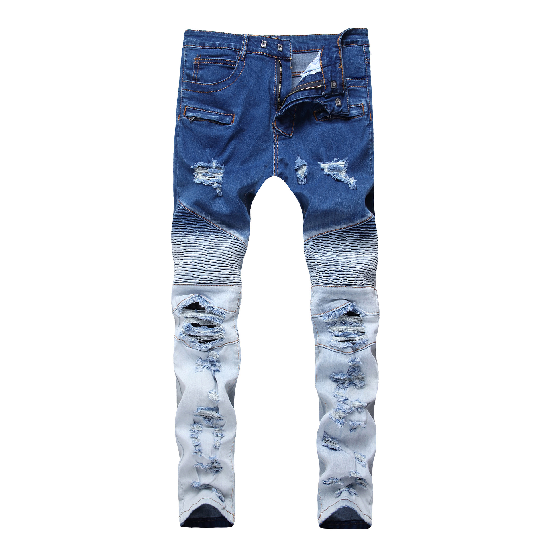 jeans double color