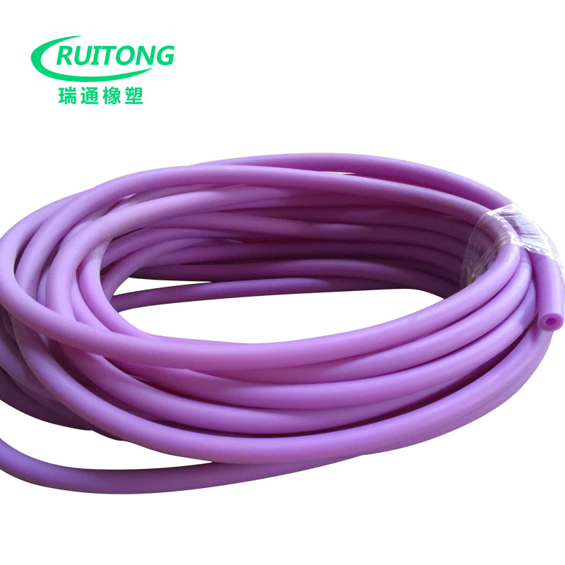 优质TPE软管厂家直销TPR高弹力橡胶管环保拉力绳定制拉力器胶管