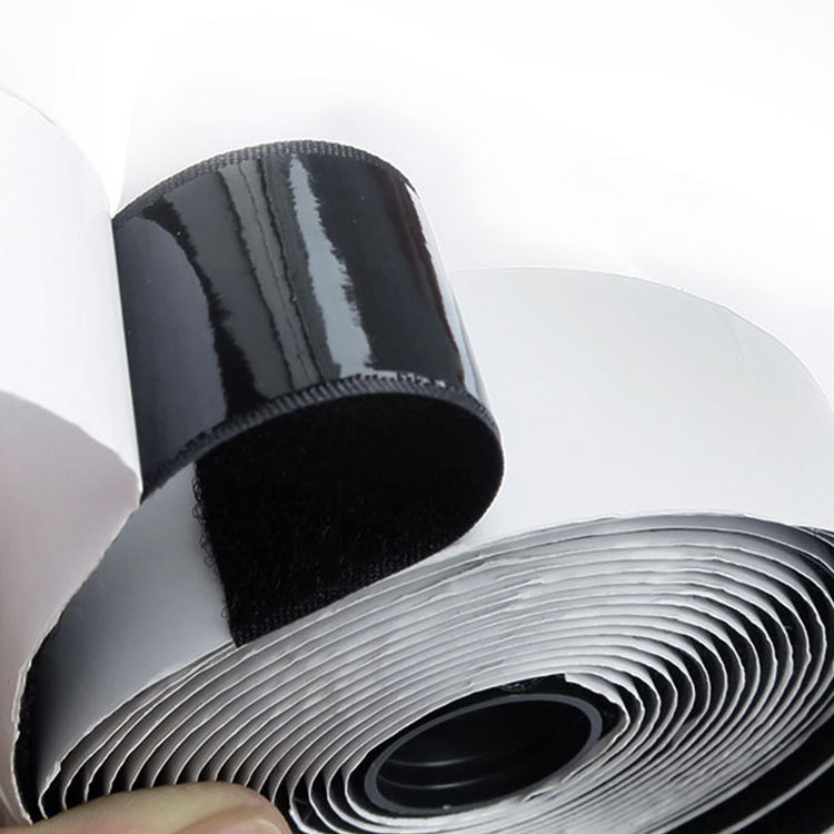 Manufacturers Spot clothing Home textiles accessories black Gum Velcro DIY Snap Fasteners Gluing Velcro Gum