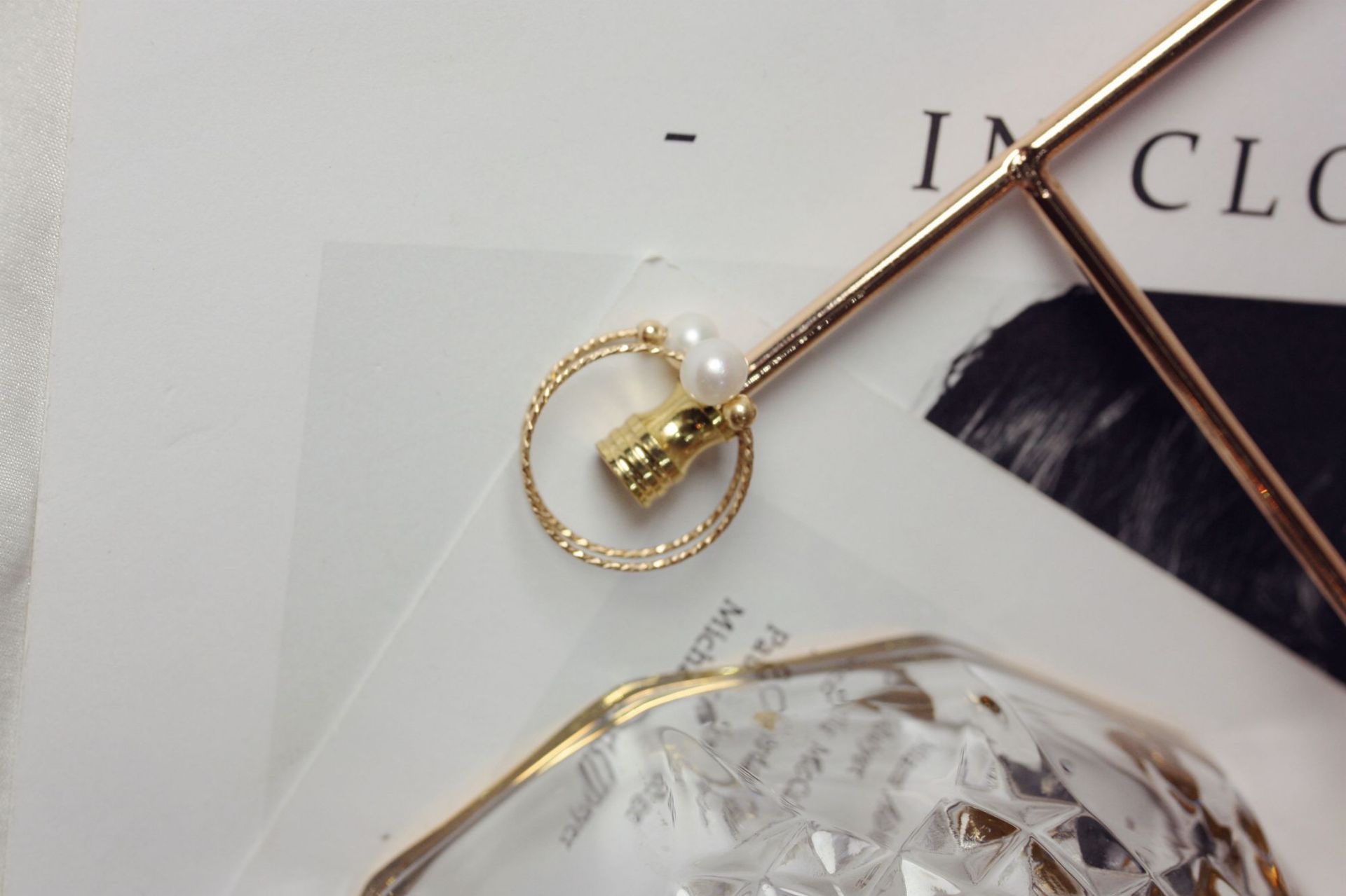 Stilvoller verstellbarer Ring