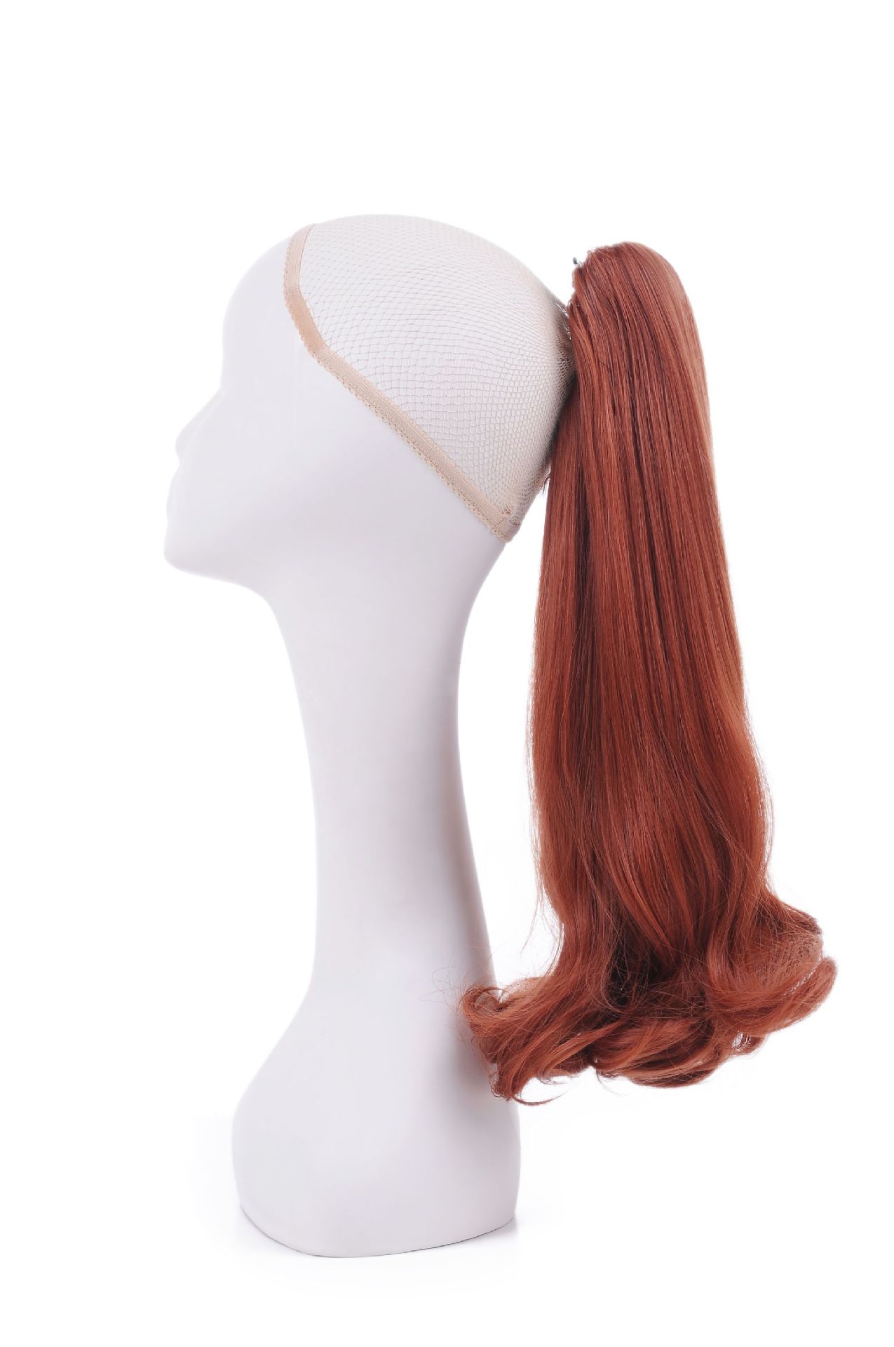 Exportado a Europa y América, peluca de Amazon, clip de cola de caballo, bolsa de pelo de cola de caballo, peluca de cola de caballo