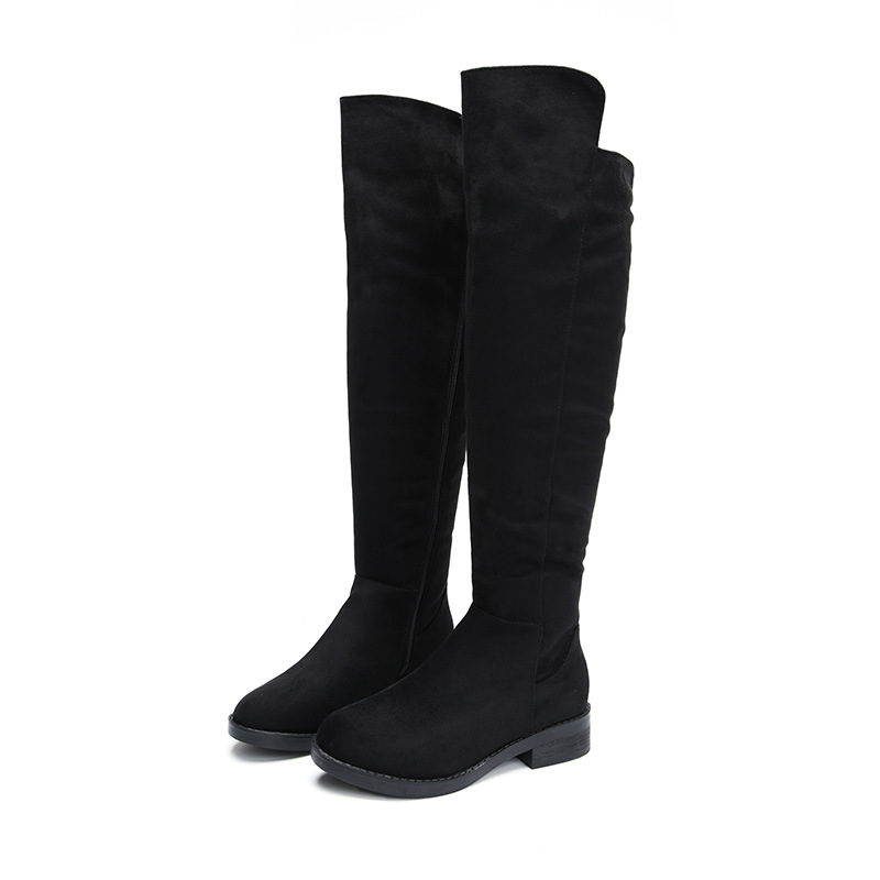 Bottes femme en Daim - Ref 3355943 Image 5