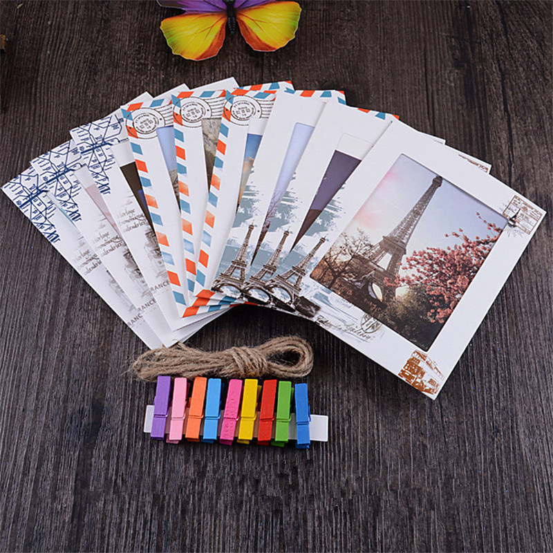 6 -inch 7 -inch Korean retro postmark combination photo wall photo…