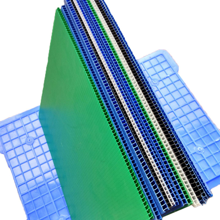 供应优质pp塑胶中空板材 各种颜色包装通用空心万通板