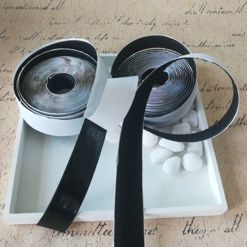 优质黑色白色背胶魔术贴强力强力胶耐高温背胶魔术贴款式任意订做