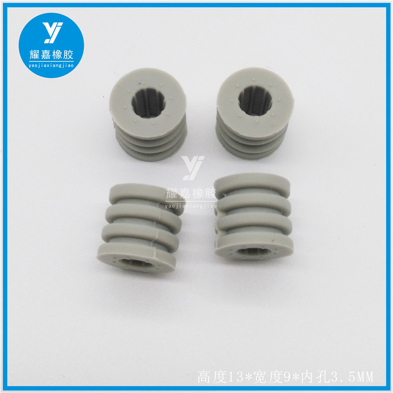 现货供应电脑机箱硬盘用四层缓冲垫 硬盘盒四层硅胶减震垫 13*12*