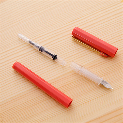 Factory direct supply Yiren new polygonal plastic pen small fresh pen student office stationery supplies