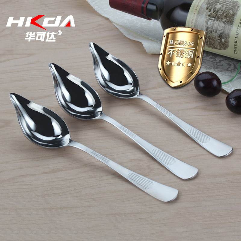 304 Stainless steel thickening Multipurpose Spoon Seasoning Spoon tableware Manufactor wholesale