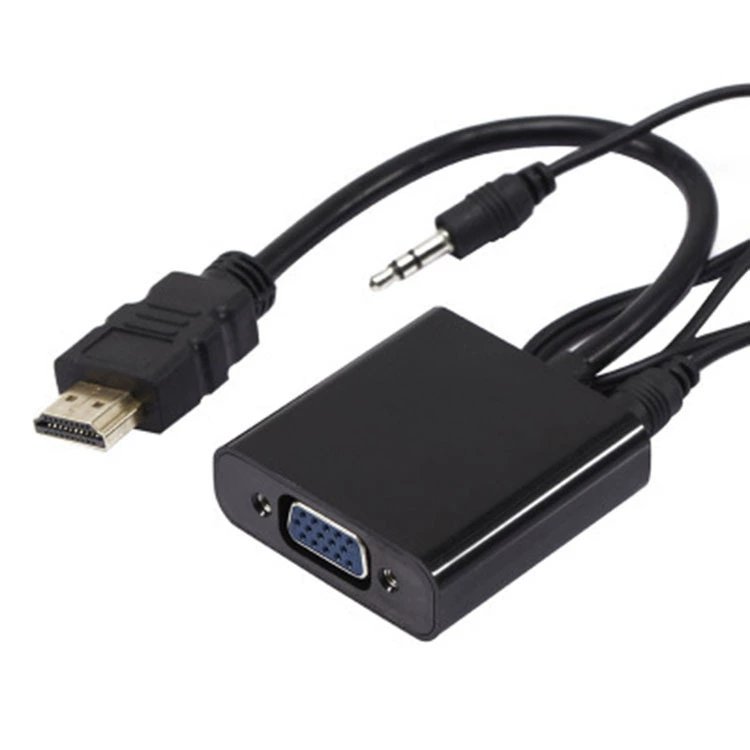 HDMI на VGA с питанием, соединение HDMI на VGA HDMI на VGA кабель