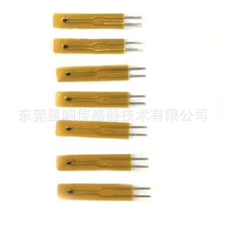 东莞厂家生产NTC热敏电阻 测温型平面片状薄膜封装电阻器25mm长
