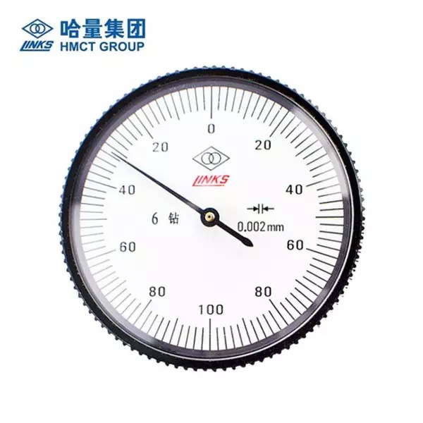 批发哈量杠杆千分表 高精度高品质0-0.2mm6钻防震厂家直销