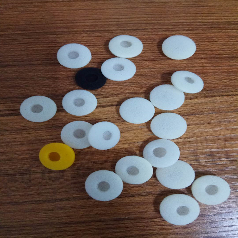国产黑白海绵套18mm 双拼小耳塞耳机海绵套 一次性耳机套海绵现货