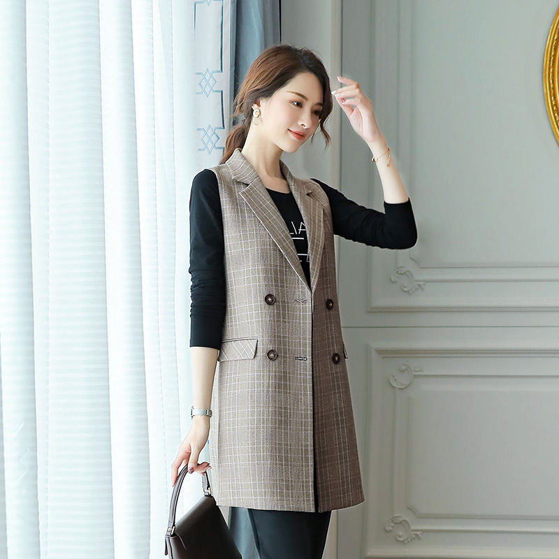 Gilet femme en Mélange de fibres chimiques - Ref 3316991 Image 1