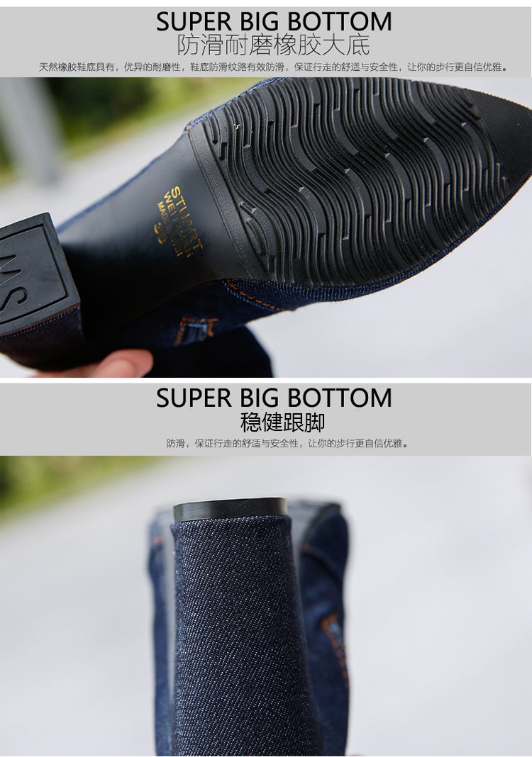 Bottes femme en Tissu - Ref 3355027 Image 23