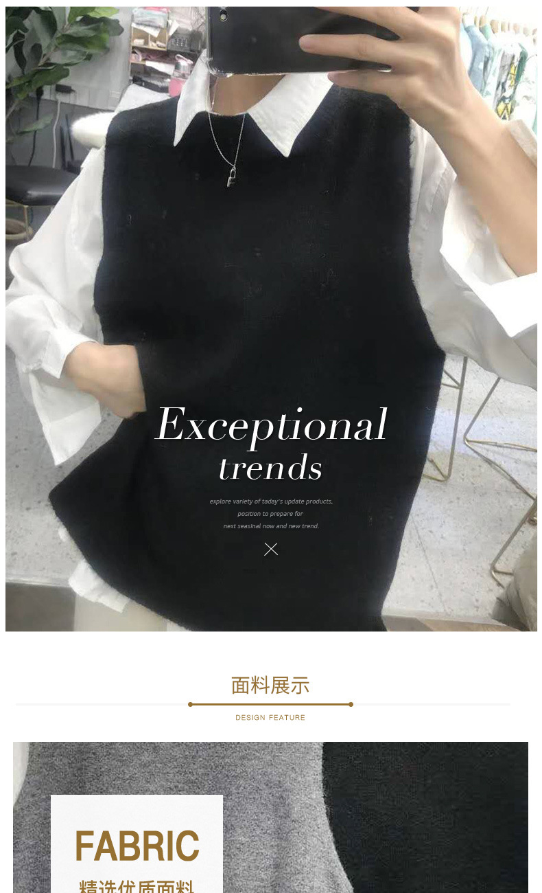 Gilet femme en Fibre de polyester - Ref 3317392 Image 6