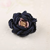 Cloth, two-color brooch, jacket, accessory, pin lapel pin, flowered