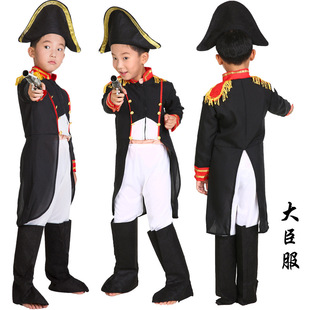 COS Children's Day Performance Costume Children's Cosplay Costume Children's Officer Costume Colonel Costume Navy Costume