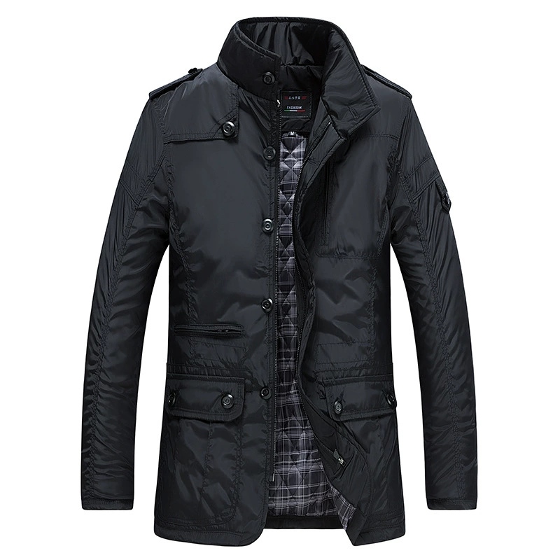 Утеплённая зимняя пуховая куртка для отдыха, для импорта, большой размер