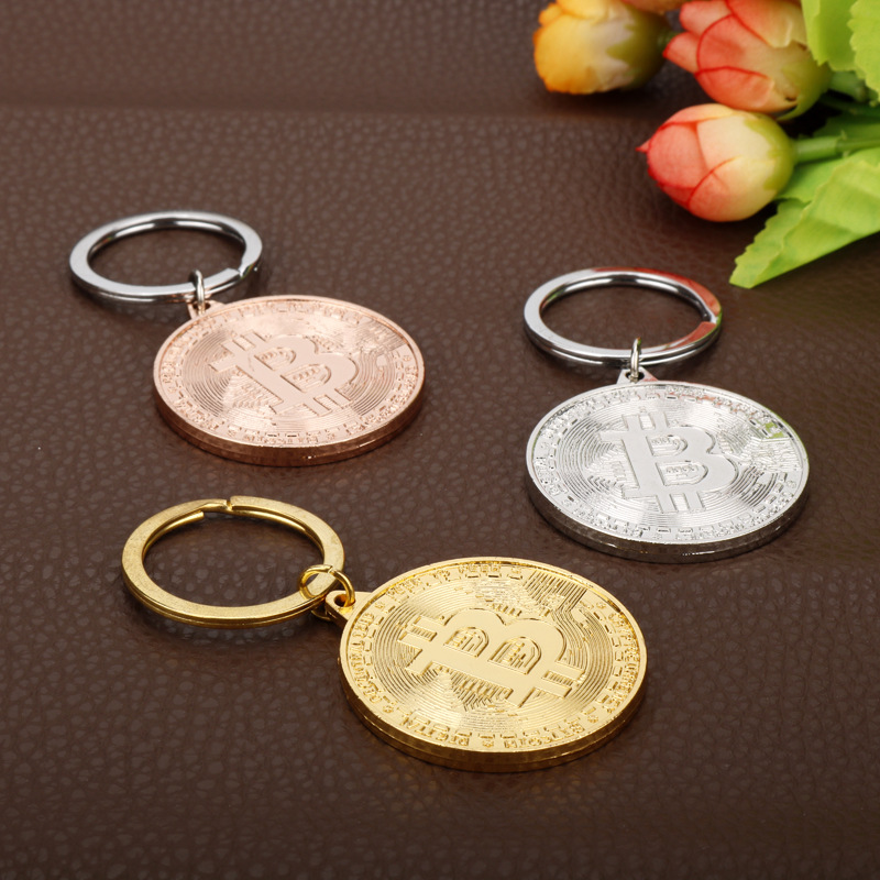 Creative Letter Coin Keychain