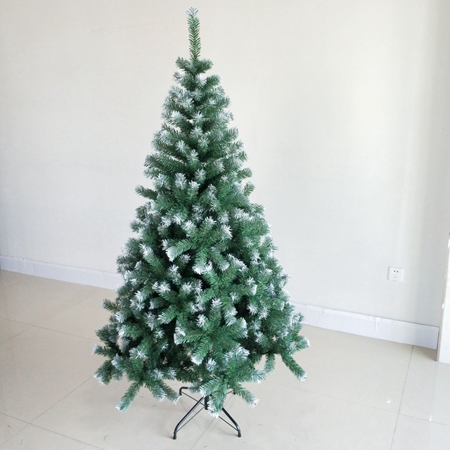 180 cm phun trắng PVC Cây Giáng sinh chuyên nghiệp sản xuất đám cưới khách sạn mô phỏng tùy chỉnh Giáng sinh trang trí cây quà tặng Cây thông giáng sinh
