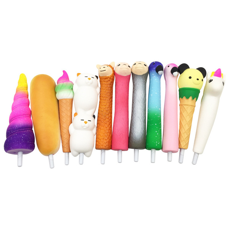 Cute Squishy Pencil Sleeves Cute Panda Dolls Squishies Slow Rising