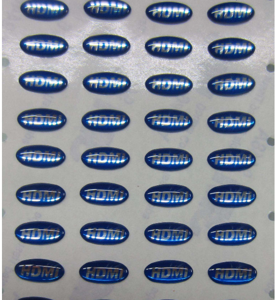 滴胶标牌不干胶印刷金属标签订制水晶滴塑商标滴胶滴塑订做