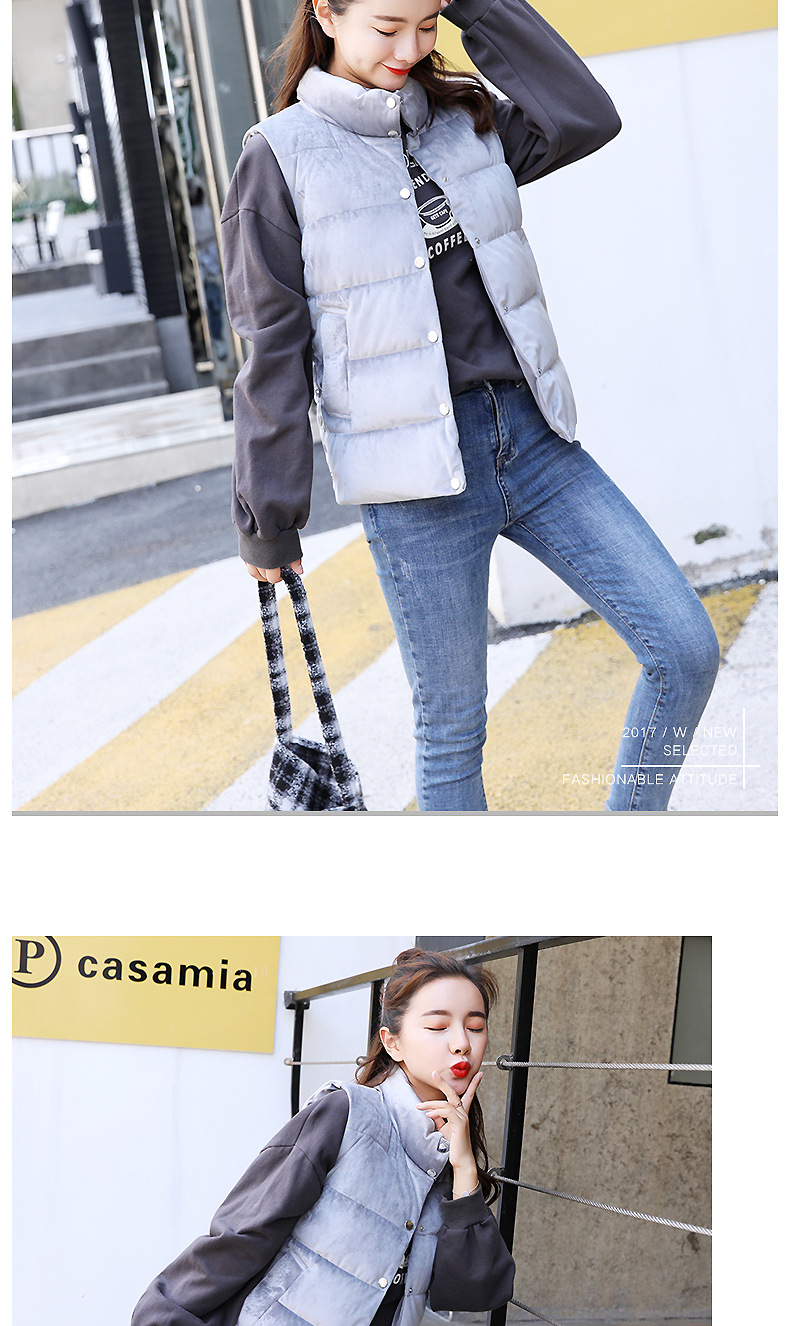 Gilet femme MARQUE INDéPENDANTE en Velours d or - Ref 3317344 Image 38