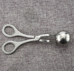 304不鏽鋼肉丸夾 廚房魚丸肉丸製作工具 創意家用多功能肉球夾子