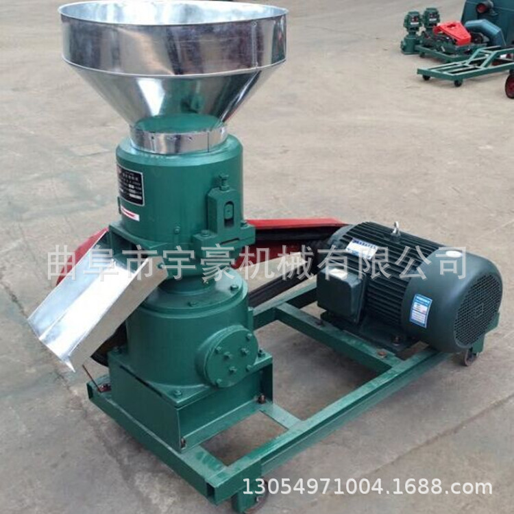 鸡鸭鱼猪饲料制粒机小型家用机械颗粒机