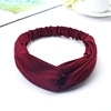 Headband, cloth, yoga clothing for face washing, hair accessory, new collection, wholesale