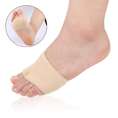 Silicone Metatarsal Pain Relief Forefoot Socks High Heel Forefoot Socks Protective Cover Non-Slip Thickened Anti-wear Half Size Pad