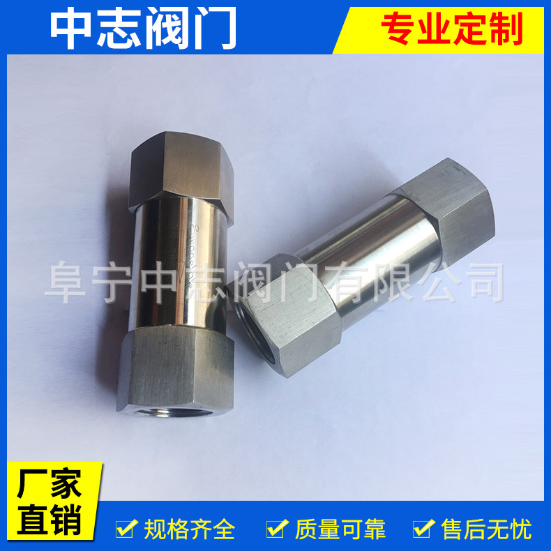3-不锈钢止回阀(内螺纹DN20)
