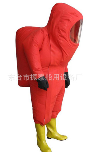 新标准阻然防化服消防员灭火服RFH-02重型防化服 内置呼吸器其他