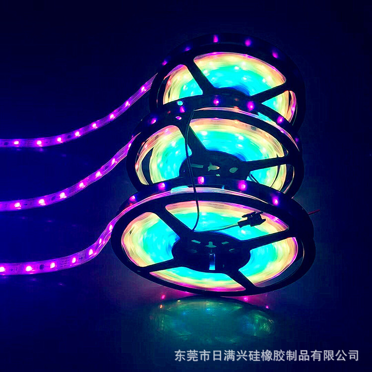 3528（8mm）LED灯条  5050（10mm）LED硅胶灯带 耐高温高透明灯带