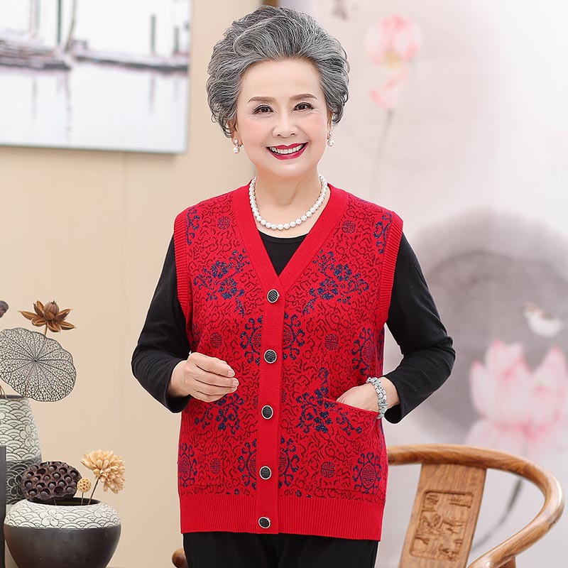 Gilet femme MOUTON ROUGE en Tricot - Ref 3317913 Image 6