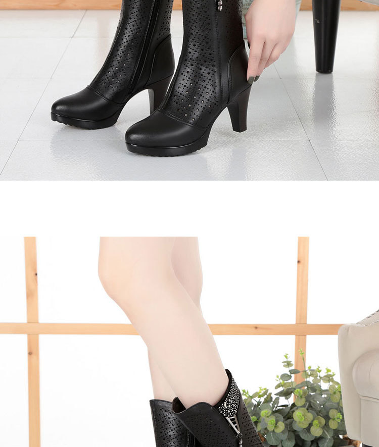 Bottes femme GRUE en En cuir - Ref 3354934 Image 24