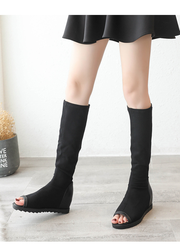 Bottes femme en Tissu élastique - Ref 3354965 Image 14