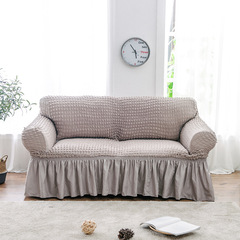 European origin manufacturer minimalist sofa cover full cover elastic skirt edge European sofa cover cushion cover full cover type