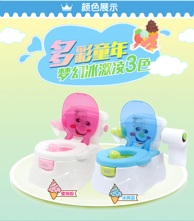 厂家直销 跨境爆款坐便器婴幼儿小马桶 儿童座便器 宝宝 马桶座盆详情图11