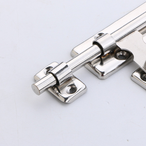 Left and right latches for wooden doors, stainless steel open latches, household thickened anti-theft door bolts, door buckle hardware accessories wholesale
