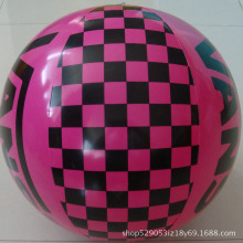 充气30cm海滩球pvc儿童玩具球环 tpu吹气沙滩球