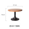 Factory direct selling wooden tall egg cake plate European -style wedding party shooting props solid wood pallet dessert cake shelf
