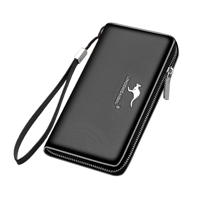 Wallet Men's Long Zipper Handbag Fashion...